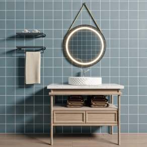 现代浴室柜3D模型下载